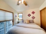 Beartooth Montana Getaway - Upstairs Bedroom with King Bed